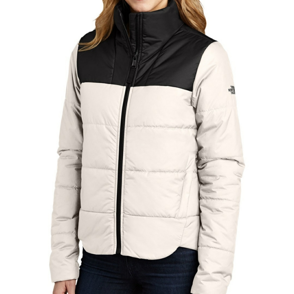 The North Face White Insulated Puffer Jacket